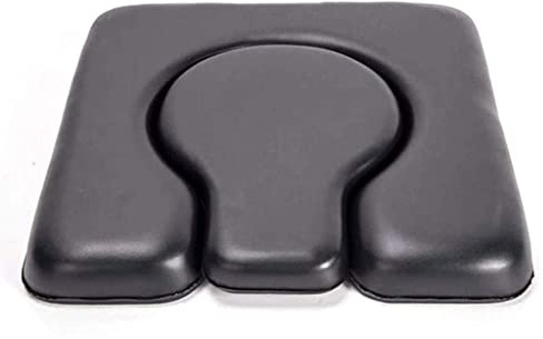 Cojín de asiento de inodoro, almohadilla universal de poliuretano para silla de noche, silla de ruedas de ducha, cojín acolchado de esponja lavable