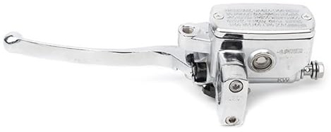 WANGZEYU Manetas Moto Cilindro de Embrague de Freno Delantero de Motocicleta de 25 mm Palanca de Freno hidráulica de Motocicleta(Left)