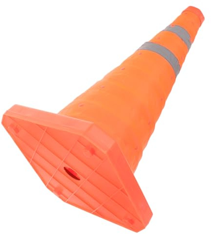 PRETYZOOM Cono de Tráfico para Control de Estacionamiento y Señalización para Emergencias Deportivos Compacto y Portátil