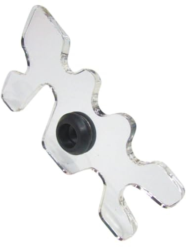 VALICLUD Pont de Queue de Billard en Acrylique, Support Portable pour Jeu de Billard