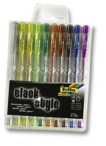 Black Style 10 Gelschreiber