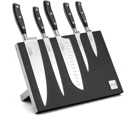 Sabatier Trompette 865700MBA104K Vulcano Bloc magnétique 5 couteaux de cuisine