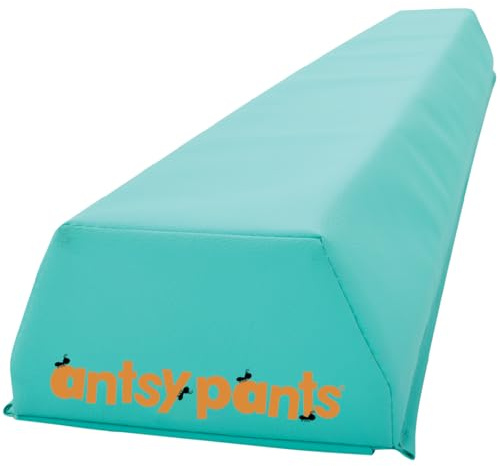 Antsy Pants Balance Beam – Portable Gymnastics Beam, Gymnastics Equipment for Home with Anti-Slip Base, Lightweight/Extra Firm, Holds Up to 200lbs, Toddler to Adult Age