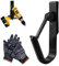 Cragmut Universal Tool Belt Hook，Heavy Duty Tool Belt Hook for Cordless Drills Impact Wrench Holder for Hand Drills, air Nail Guns, Electric Wrenches