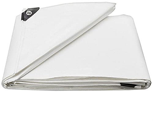 MYJIO PE-Plane Regenfestes Tuch Dicke 0,32 Mm Outdoor Garten Pflanzen Schuppen Boot Auto LKW Überdachungen Wasserdichtes Pet Cove Tuch Canvas(3x4m)