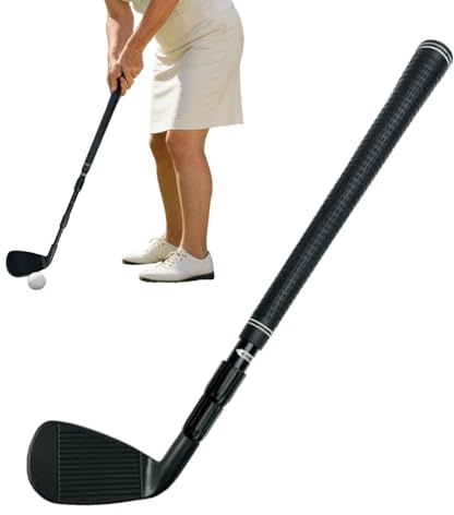 Putter de Golf con Eje Extensible, Herramienta de práctica de putters de Interior, Ayuda de Entrenamiento con Mejorada, Accesorio de Golf para Mujeres y Hombres, Putter portátil, Ideal para ca