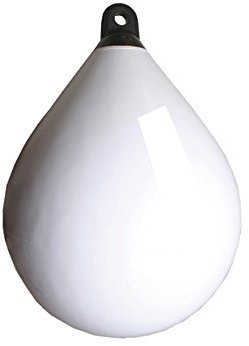 Kugelfender Fender Fenderboje Bootsfender weiß 35 cm rund