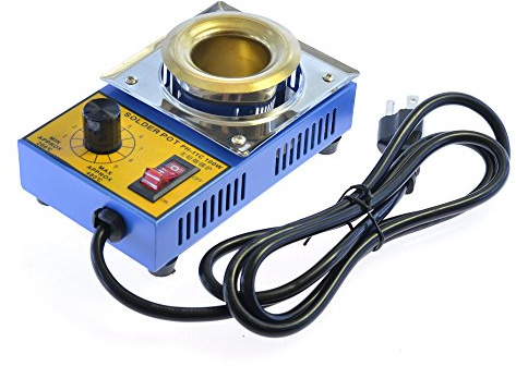 KLT-360 Solder Pot Titanium Alloy Soldering Melting Tin 38mm AC 110V 100W