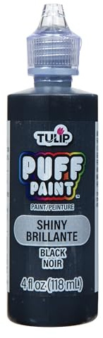 I Love To Create 41401 Tulip Dimensional Fabric Paint, Black, 118 ml (Pack of 1)