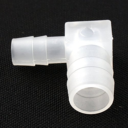 10 * 6 mm Conector de tubo de tres vías de empuje tipo L de 3 piezas Conector de manguera de vacío para suministro de agua y drenaje