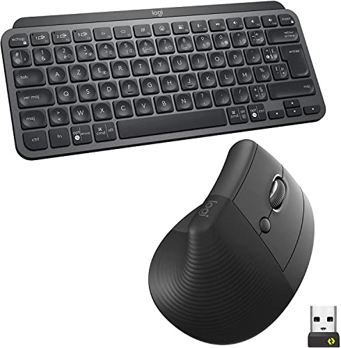 Logitech MX Keys Mini Clavier et Souris sans Fil Verticale Lift