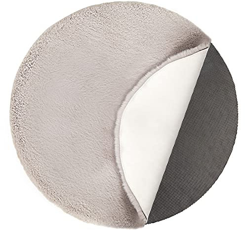 Antirutschmatte für Teppich, Antirutsch Teppichunterlage, Rug Gripper, Auto Rutschmatte, wasserdichte Anti Rutsch Matte für Regal, Schublade, Auto, Palette, Teppich (150 cm Rund)