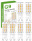 G9 LED Bulb, Warm White 3000K G9 LED Bulbs, 5W 560LM G 9 Capsule Bulb, Non Dimmable Energy Saving Light Bulb for Chandelier, Ceiling Lights, Wall Light, Crystal Lamp, Ceiling Fan Light - 6 Packs