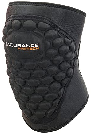 ENDURANCE PROTECH Knieschutz, Black, L