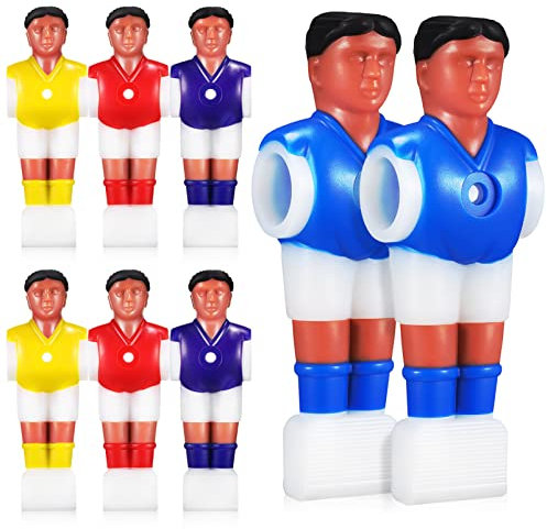 Gadpiparty 8 Stück Tischfußball Herren Spieler Tischfußball Spieler Ersatz Ootball er Teile zubehör Für Turnier Tischspaß zeug