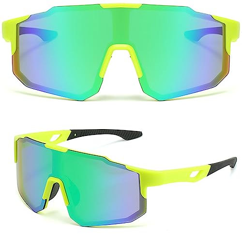 NAMIS Schnelle Brille Rave, Fahrrad Sonnenbrille Herren Damen UV400 Schutz Polarisierte Schnelle Sonnenbrille für Outdoorsport Radfahren Laufen Golf Wandern