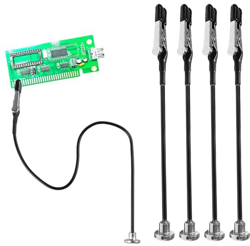 4 piezas de soldar magnéticas para las manos: Sporgo Soldadura de tercera mano con cuello de cisne flexible brazos de metal, estación de soldadura magnética para ayudar a la mano de construcción de