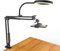 Overhead Stativ Handy mit Ringlicht, Flexibler Tisch Kamera Arm mit Licht, Flexible Tisch Kamera Arm Halterung mit Ringlicht für YouTube Live Stream Videoaufzeichnung, Kompatibel mit iPhone, Logitech