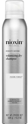 NIOXIN Density Defend, Champú en Seco, Tratamiento Voluminizador Cabello Graso y Fino, con Aceite de Menta, 180 ml
