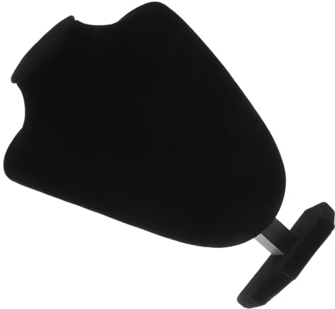 BAZEITFLOW Soporte Exhibidor de Joyas Negro Busto para Colgar Collares y Organizar Joyería Tiendas y