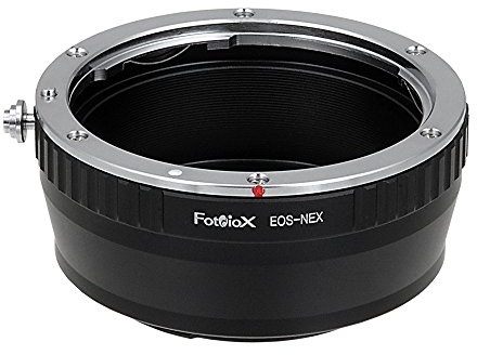 Fotodiox Lens Mount Adapter Compatible with Canon EOS EF and EF-S Lenses on Sony E-Mount Cameras, (EOS-SnyE)