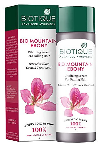 Biotique Mountain Ebony Fresh Growth Stimulating Serum for Fine and Thinning Hair