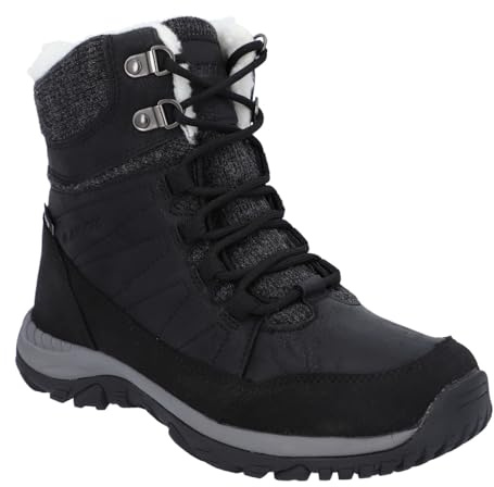 Hi-Tec Riva Mid Wp, Women’s High Rise Hiking Boots, Black (Black 21), 6 (39 EU)))