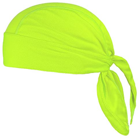 VIAUMBR Piratentuch Bandana Cap Durag Fahrrad Kopfbedeckung Motorrad Kopftuch unter Fahrradhelm Piraten Tuch Pirat Sommer Grün