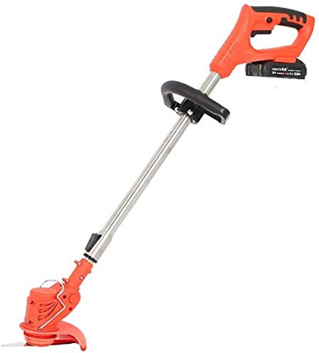 DDKYHU Cortacésped rotativo, cortacésped eléctrico inalámbrico, Potente recortador, cortacésped Teles, bordeador de césped Ligero para el hogar.