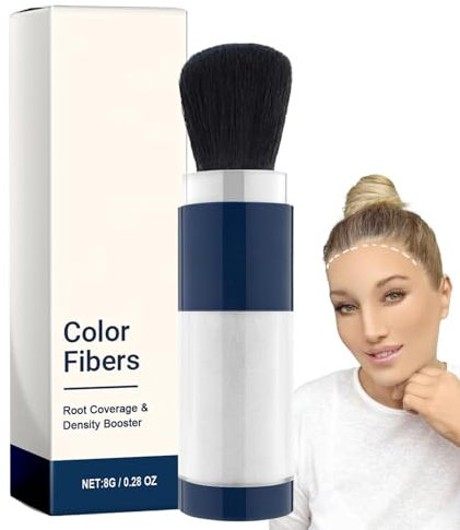 Polvo Para El Cabello - Polvo Para Retocar Raíces | Tinte Capilar Instantáneo Portátil Para Retocar Raíces | Polvo Para Retocar Raíces, Polvo Para Cubrir Cabello Gris Para Retoque De Raíces (bla-nco)