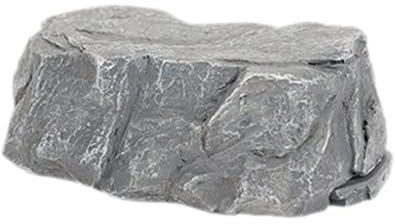 Escondite para llaves para exteriores, piedra con compartimento secreto, con compartimento secreto, resistente a la intemperie, resina sintética, para exteriores, piedras de jardín realistas