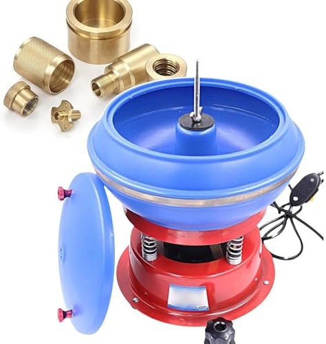 Polsk Liten Vibrationspoleringsmaskin, 3,5L/6,2L/12L Vibrationsglas Vibrationspoleringsmaskin, För Slipning Och Polering Av Smycketillbehör, Metalldelar, Bildelar,3.5L/0.92gal
