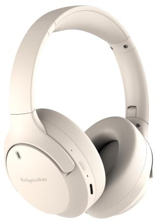 Krüger&Matz Trådlösa Hörlurar Hörlurar Street 4 Inbyggd Mikrofon ANC-funktion Bluetooth 5.4 Beige