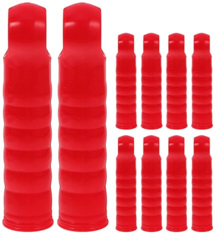 DRESSOOS 10pcs Mop Handle End Caps for Mop Handles and Brooms, Plastic Material with Ergonomic Design and Easy Replacement, Suitable for Home and Garage Cleaning Accessories