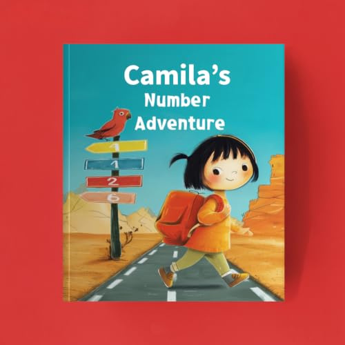 Personalised First Counting Book for Kids 0-8, Early Educational Gift for Children (Tototale Personalised Books)