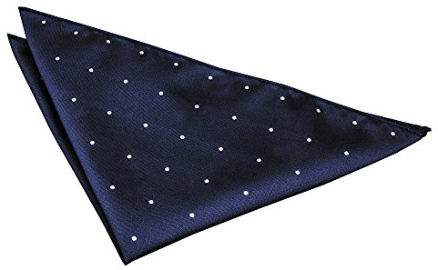 DQT Woven Pin Dot Patterned Dotted Fashion Casual Pocket Square