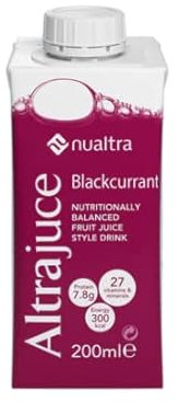 Nualtra Altrajuce (12 bottles of 200ml) - Juice style, high energy, nutritionally balanced supplement (Apple)