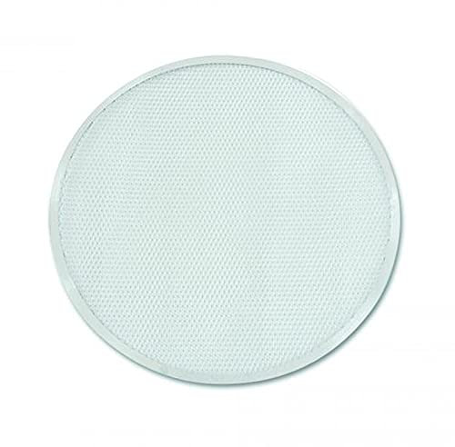 Retina Spargifiamma in Alluminio per Pizza, Pane e Altro-Diametro 28 cm, Argento
