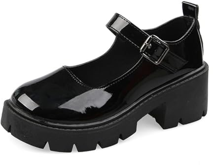 ZIRIA Mary Janes Lolita Chaussures à talons pour femme, leger, 42 EU