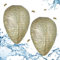 Wasp Nest Decoy Fake Hanging Wasp Hornets Yellow Jackets Nest Artificial Wasp Deterrent Paper for Home and Garden Outdoor 2 Pack