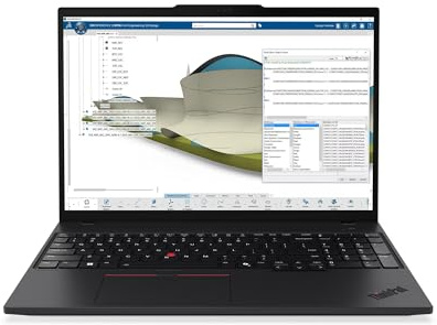 Lenovo ThinkPad P16s Gen 4 Laptop with AMD Ryzen AI 7 PRO 350 Processor and Copilot +, OLED 16” WQUXGA Touchscreen Display, 32GB DDR5-5600MT of Memory, 1TB SSD, 5MP RGB+IR Cam, Wi-Fi 7, and Win 11 Pro