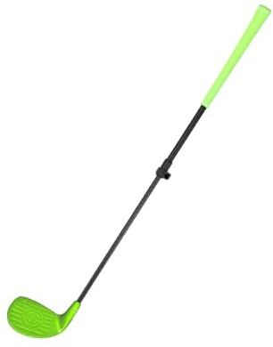 Fenteer Kids Golf Wedge,Golf Chipper Club Gift Toy Adjustable Ergonomic Hand Grip for Parks,Beginners,Grass, Green