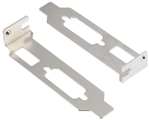 STOBAZA Copertura Slot Pci 2U per Computer Ventilazione Riduce Accumulo Polvere Metallo Bianco per Schede Grafiche