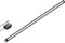 ledscom.de LED Unterbau-Leuchte SIRIS schwarz matt mit Netzteil, Eckmontage, flach, 90cm, 1044lm, weiß