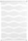 JalousieCrew Klemmfix Doppelrollo Weiss Wave - Breite 60 bis 120 cm, Länge 150 und 210 cm - Duo - Rollo ohne zu Bohren (100 x 150 cm)
