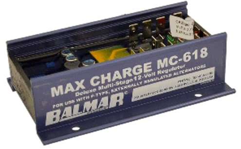 Balmar Max Charge MC618 Multi-Stage Regulator w/o Harness - 12V