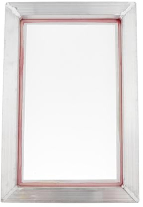 F Fityle Aluminium-Siebdruckrahmen, Premium 120T, Hochleistungs-Multifunktion für den Siebdruck, 20 cm X 25 cm X 1.8