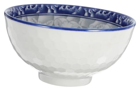 Generico 4 Pz Ciotola in Ceramica Ciotola Per Mescolare Ciotola Da Portata Zuppiera Ciotole Con Coperchio Scodella Stoviglie Ciotola Di Ramen Al Microonde Ciotola Da Frutta Tartufo