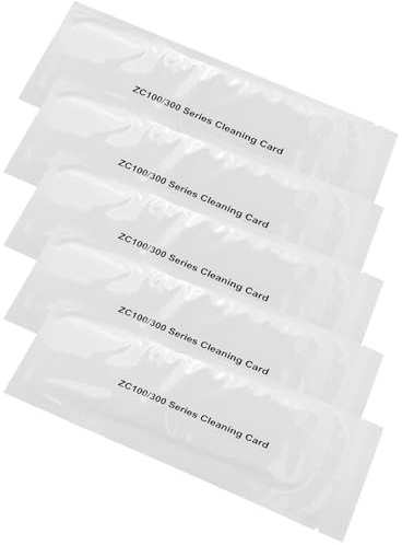 Cleaning Card Kit Fit for Zebra ZC100 ZC150 ZC300 ZC350 ID Printers | Daily Cleaning Maintenance Kit Replace 105999-311 105999311, 5Pcs