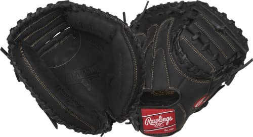 Rawlings | RENEGADE Baseball Catcher's Mitt | Left Hand Throw | 32.5 - 1-Piece Closed Web
